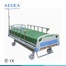 AG-BMS001B cabeceiras de Aço de 4 peças manivela manual hospitalar metal médico cama médica